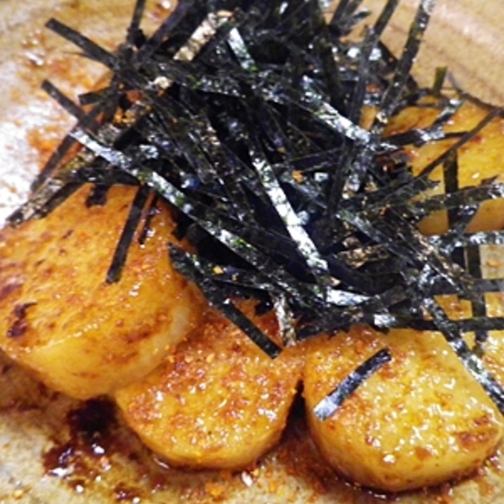 長芋のバター醤油焼き海苔のせ